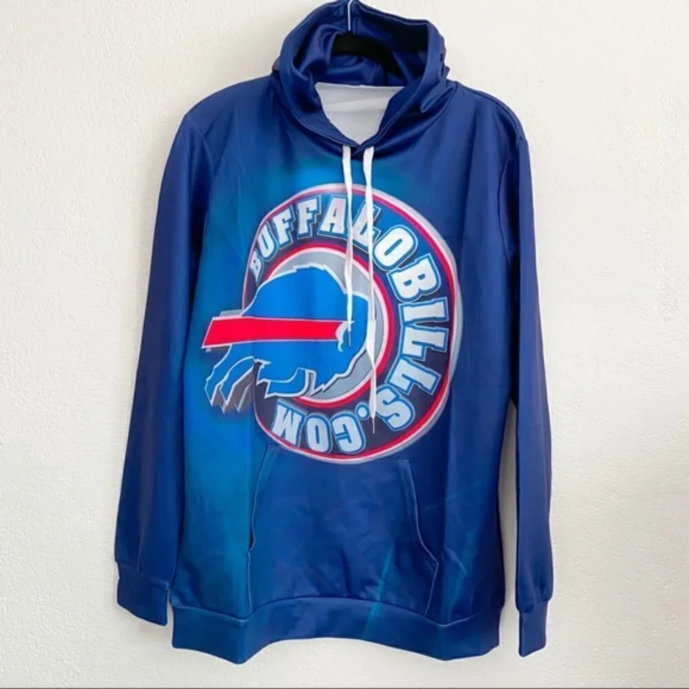 Buffalo Bills Graphic Pullover Hoodie S/M